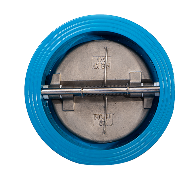 شیر خودکار چدنی دیسک استیل مدل دبل پلیت (Double Plate Check Valve) | بردیا صنعت